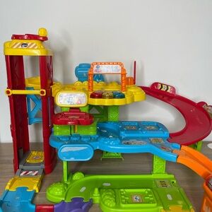 VTech Go! Go! Smart Wheels Park & Learn Deluxe Garage Playset - NO CARS